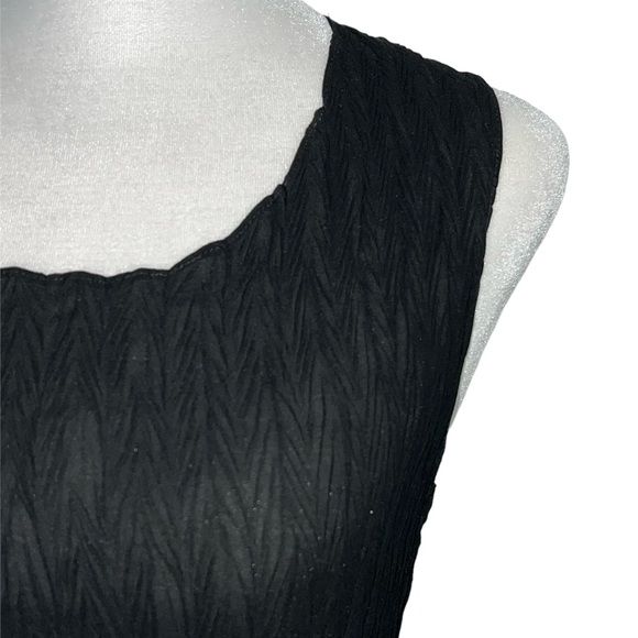 EVOL New York Women’s Black Sleeveless Crinkled Dress Size Small - Picture 5 of 8